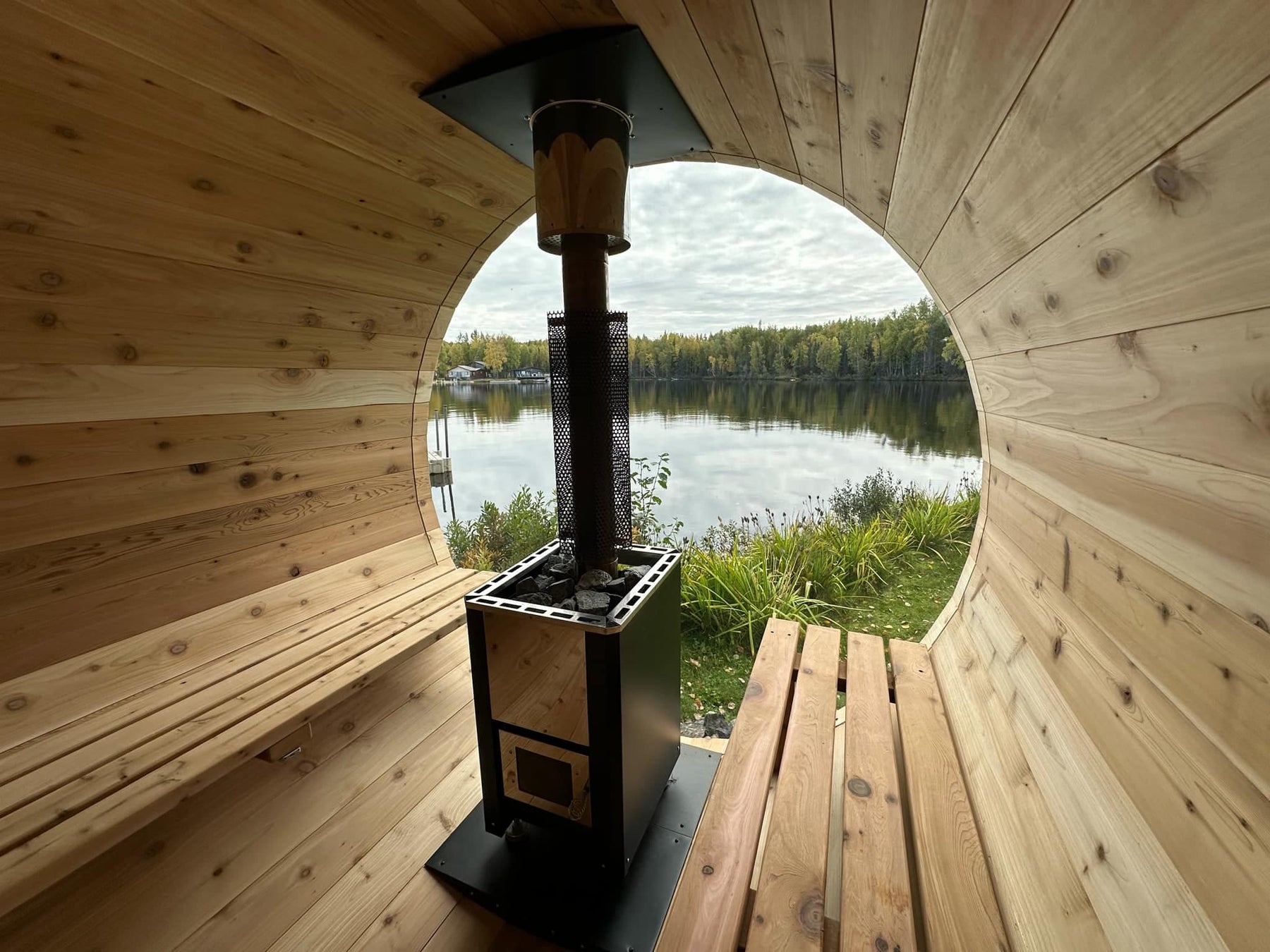The Secret Behind the Barrel Sauna