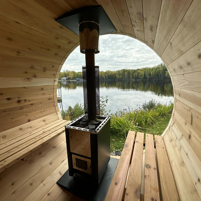 The Secret Behind the Barrel Sauna