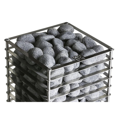 A close up look with HUUM Cliff Series 9 9.0kW Sauna Heater