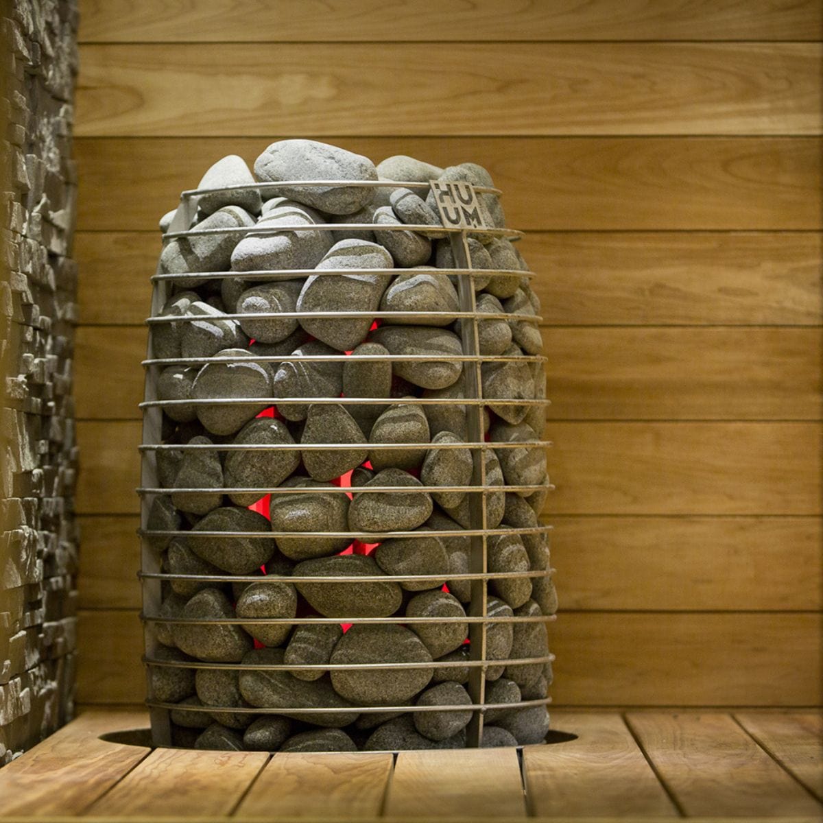 How the HUUM Hive Mini Series 6.0kW Sauna Heater looks up close