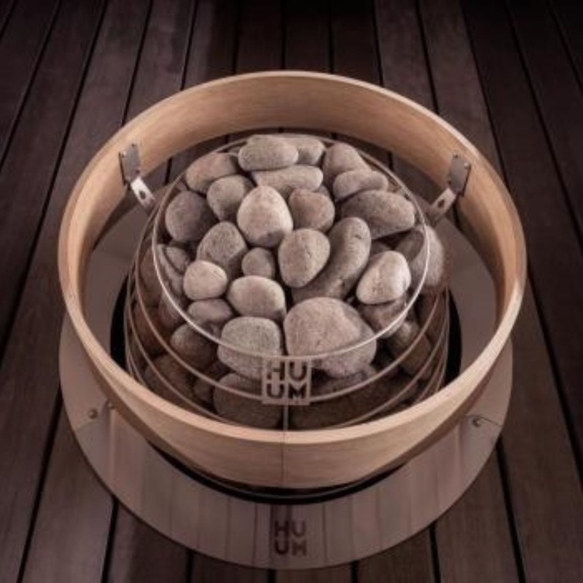 It is made of stainless steel