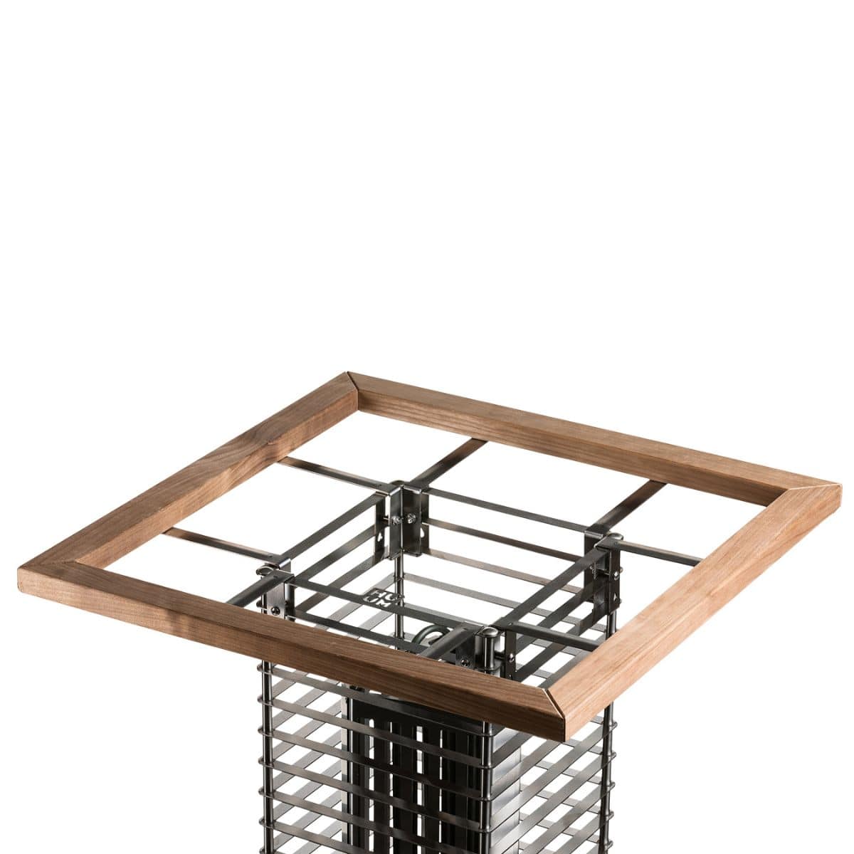 The safety railing for CLIFF heaters helps to avoid accidental contact with hot heaters