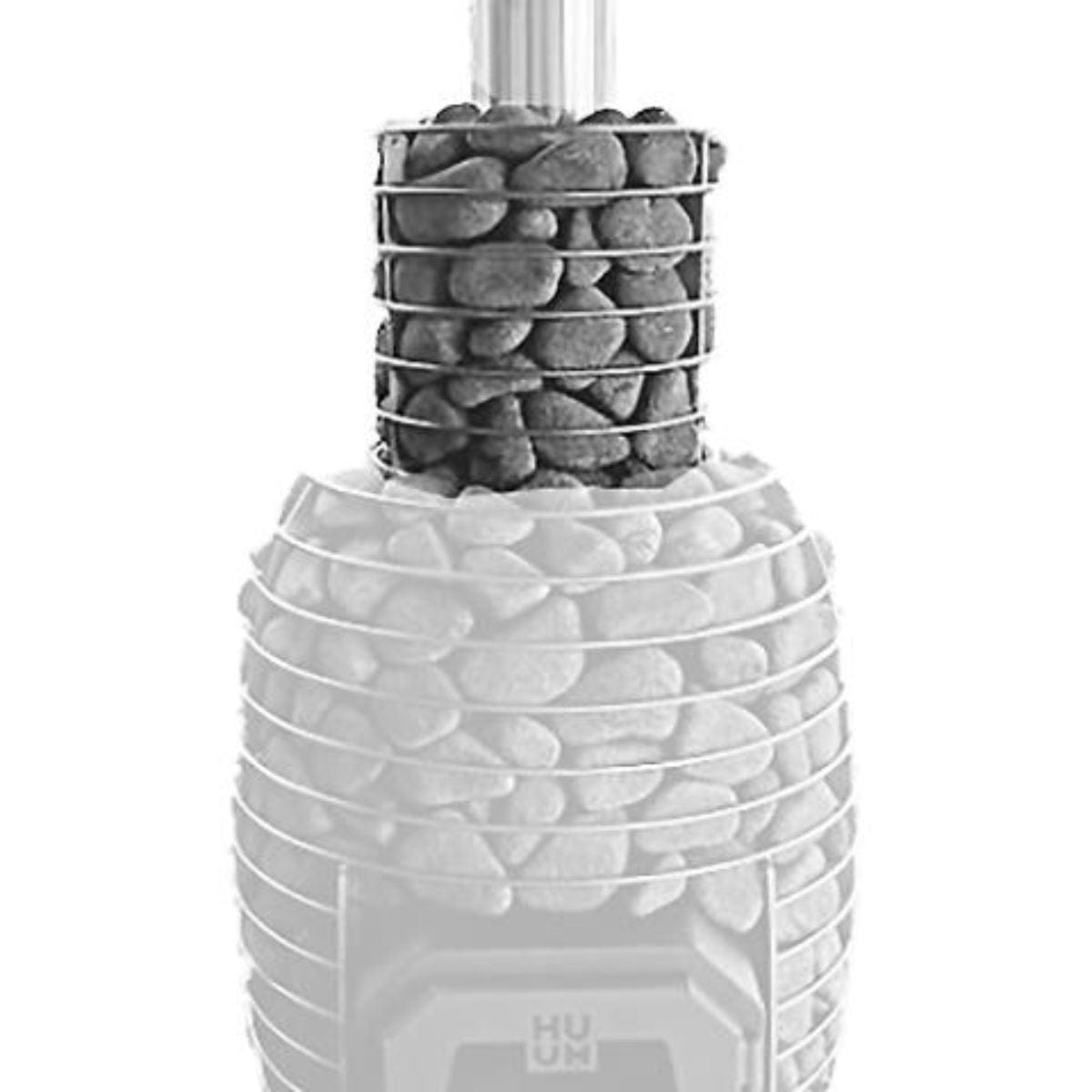 Stone cages can be installed on top of each other