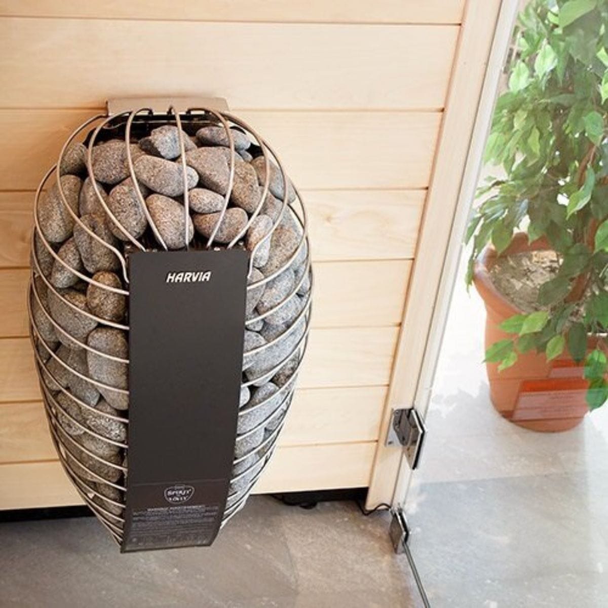 The integrated safety features of the Spirit SP60E ensure that the heater cannot be turned on if items are placed on top of it