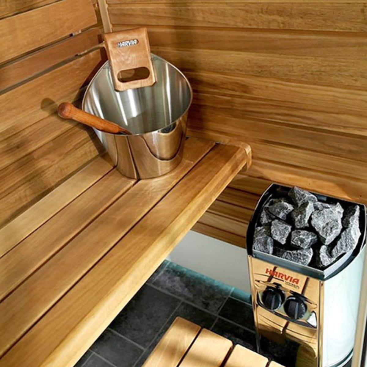 Engineered to power smaller sauna rooms up to 106 cubic feet