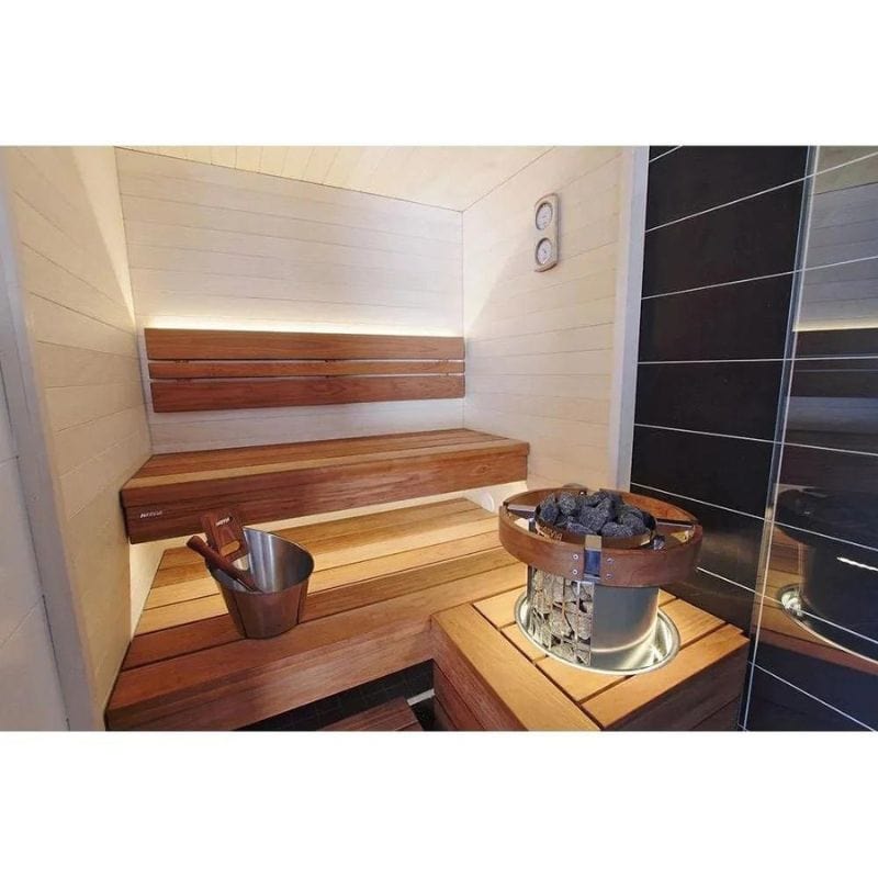 8kW Sauna Heater with Built-In Time and Temperature Controls