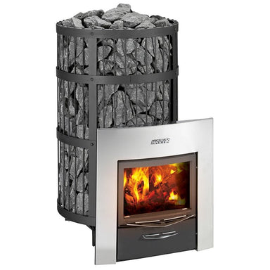 The Harvia Legend 240 Duo sauna stove is perfect for saunas between 353 and 848 cubic feet.