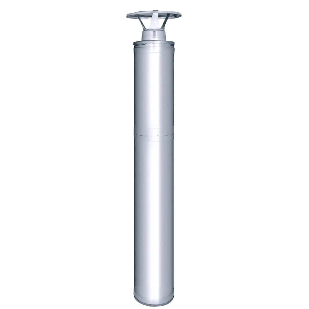 The Harvia WHP1500 steel chimney is the modern yet simple, stainless steel solution to your sauna chimney needs.