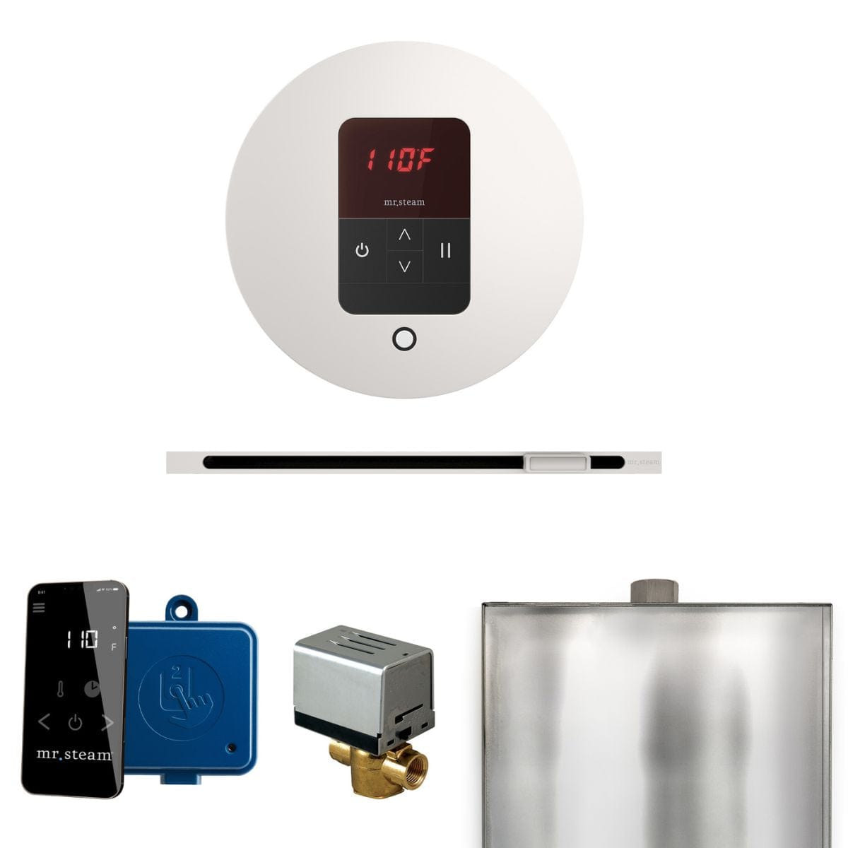 Easily mount and install your control snug to the wall