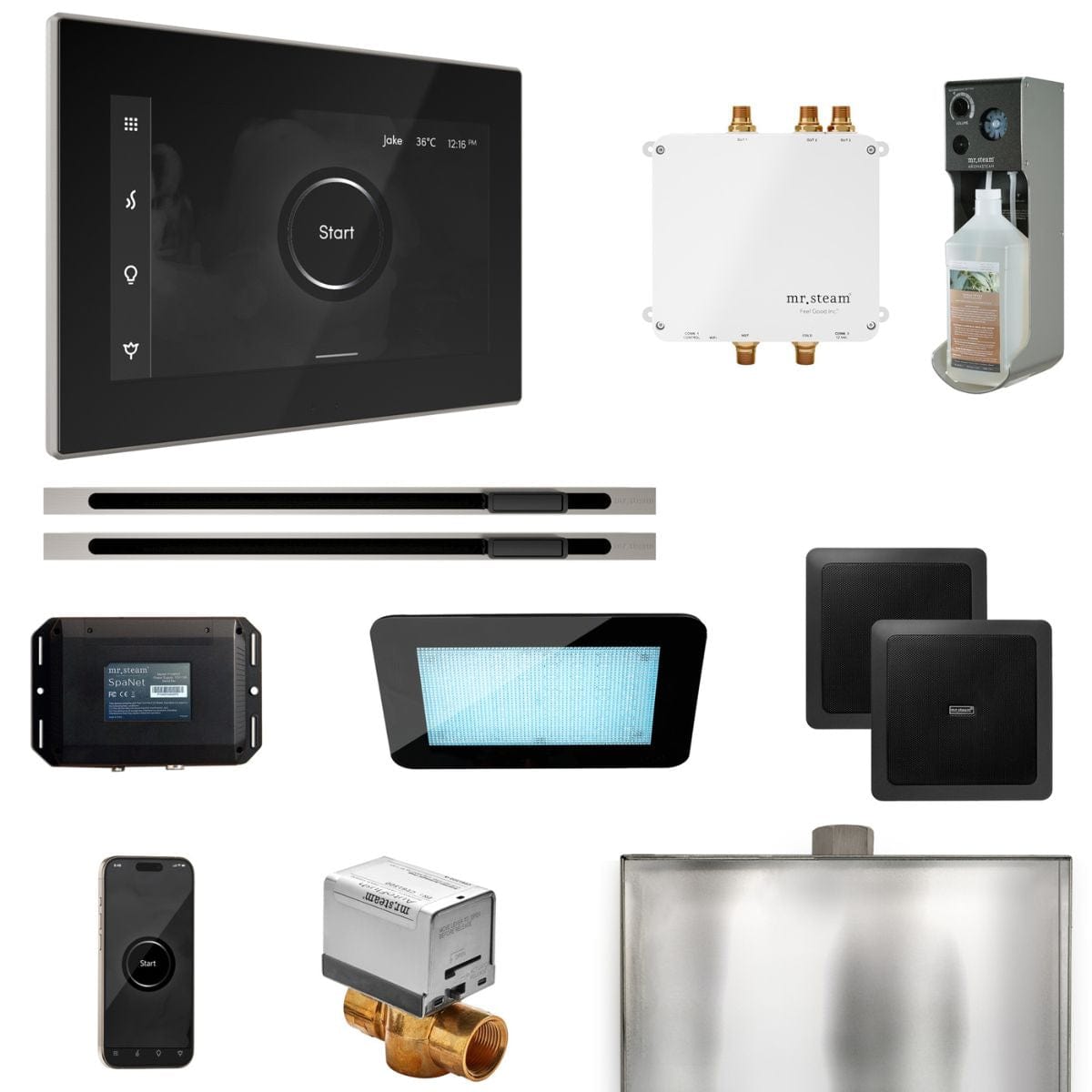 Package includes a 1-liter bottle of Eucalyptus Fragrance