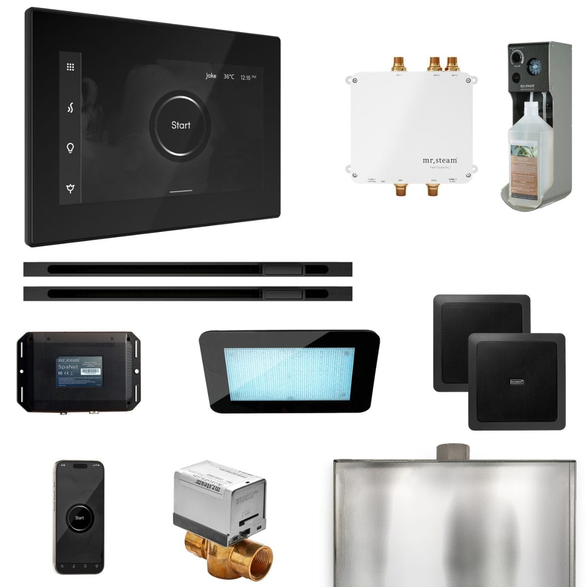 Package includes the ChromaSteamX System