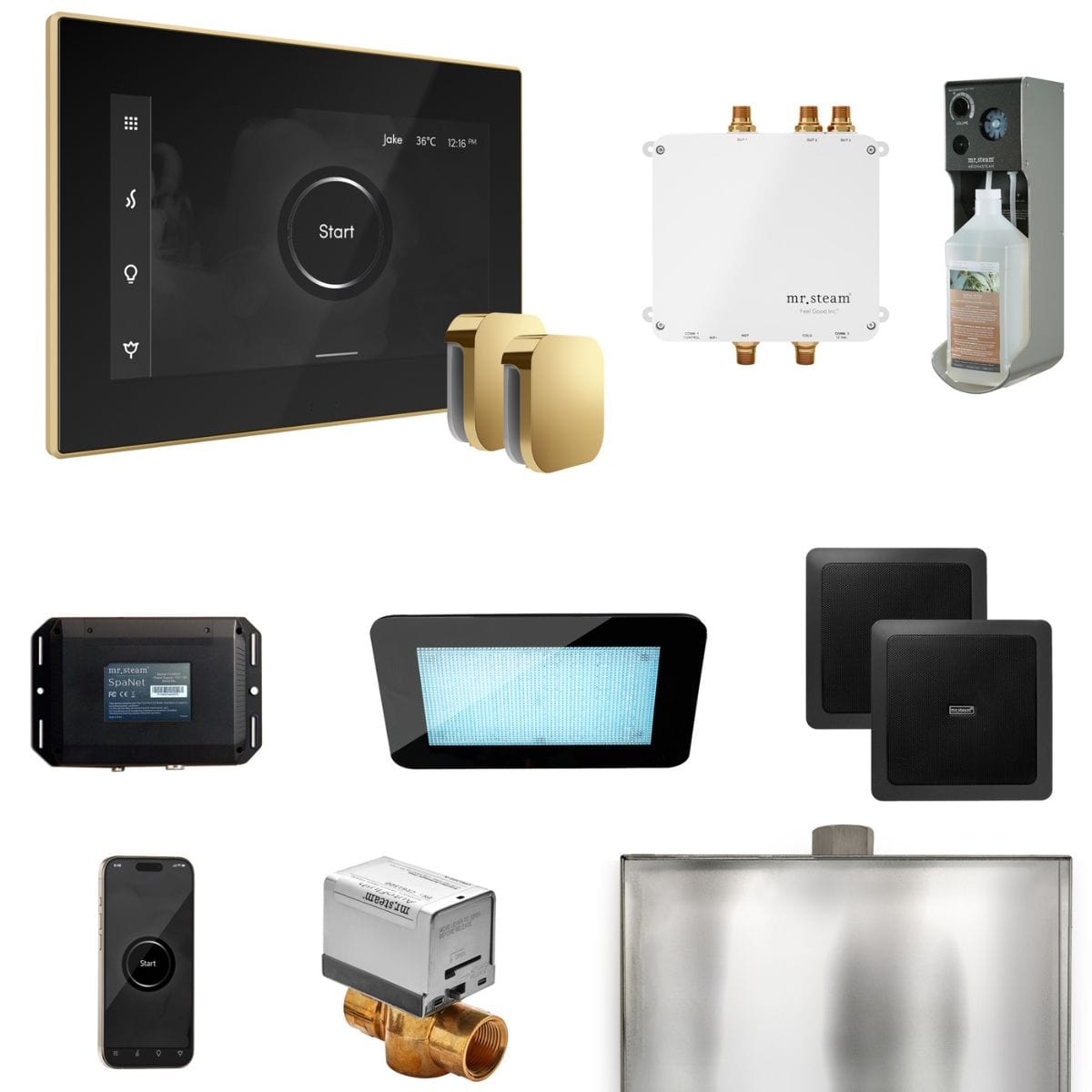 Package includes the AutoFlush System, offering clean steam every time