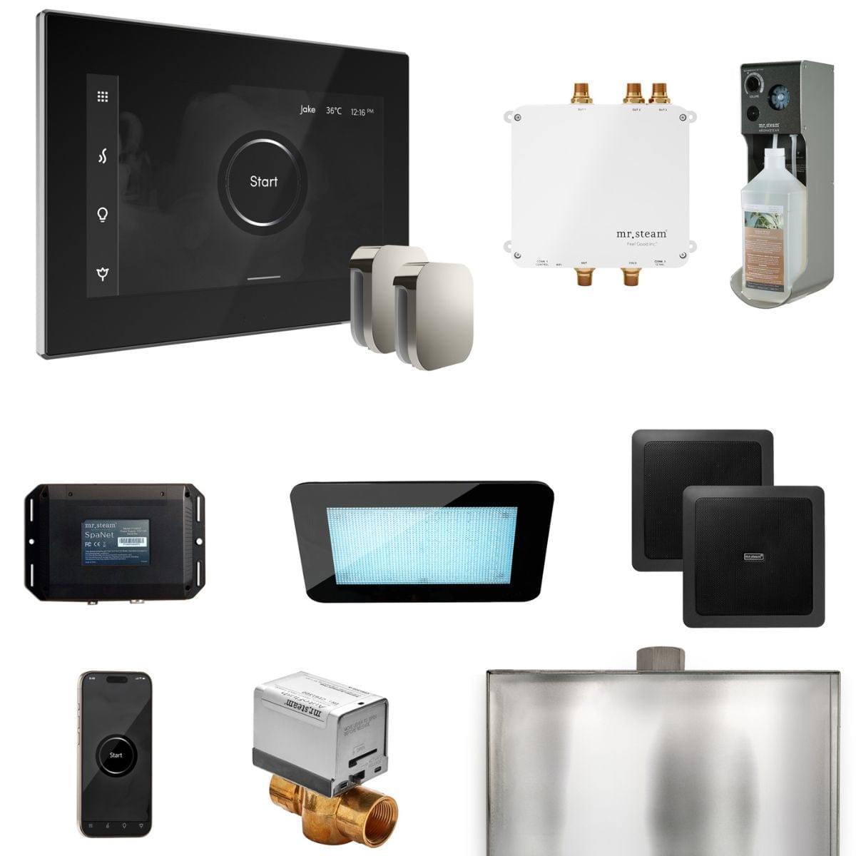 1-liter bottle of Eucalyptus Fragrance for use with the Aroma Steam System