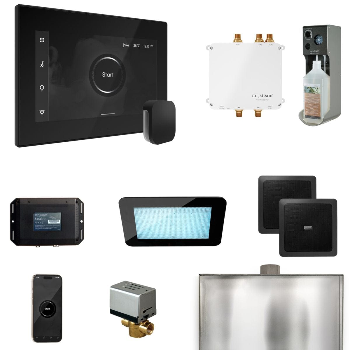 The bliss package is a curated collection of the finest steam systems