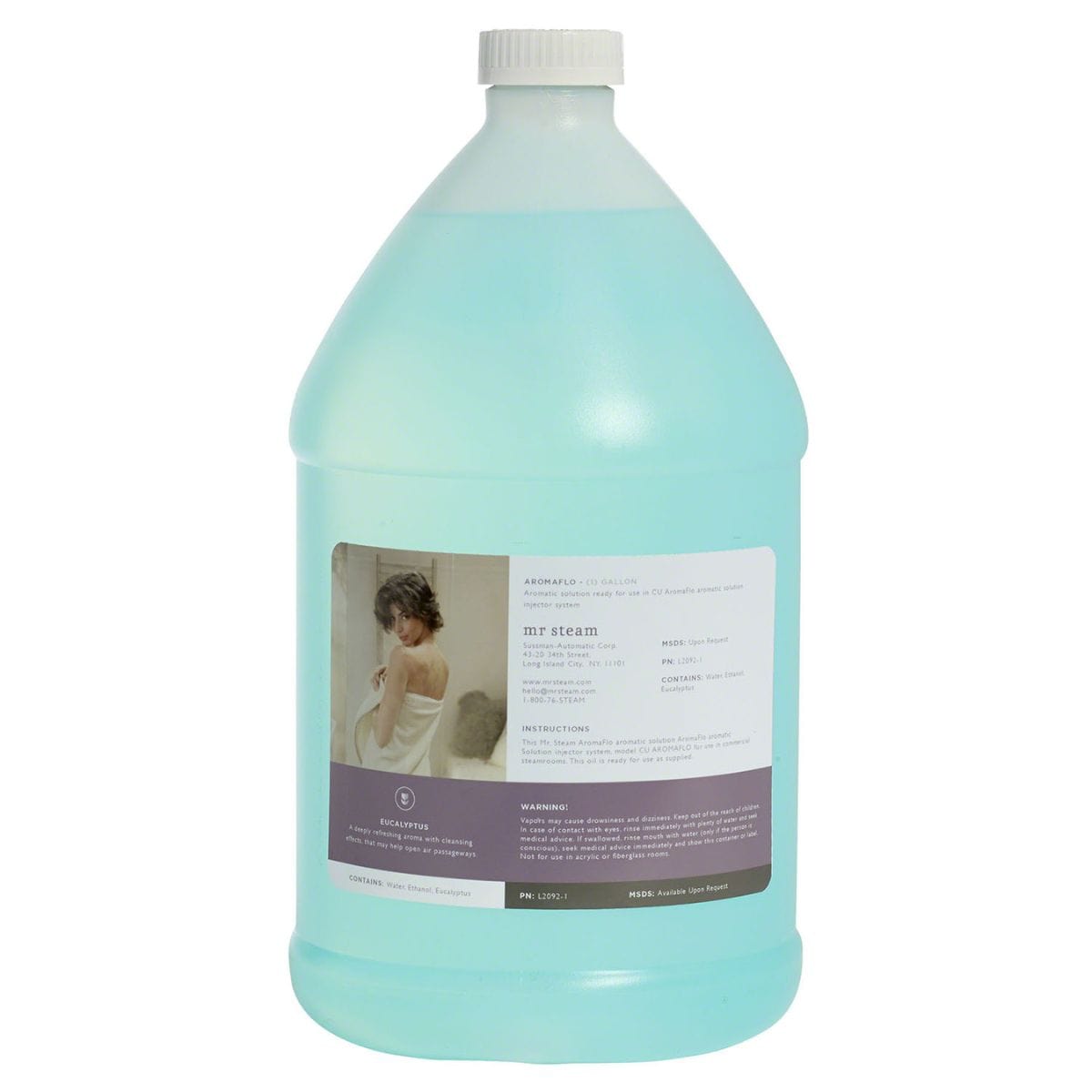 Specially formulated & packaged for use with the AromaSteam system