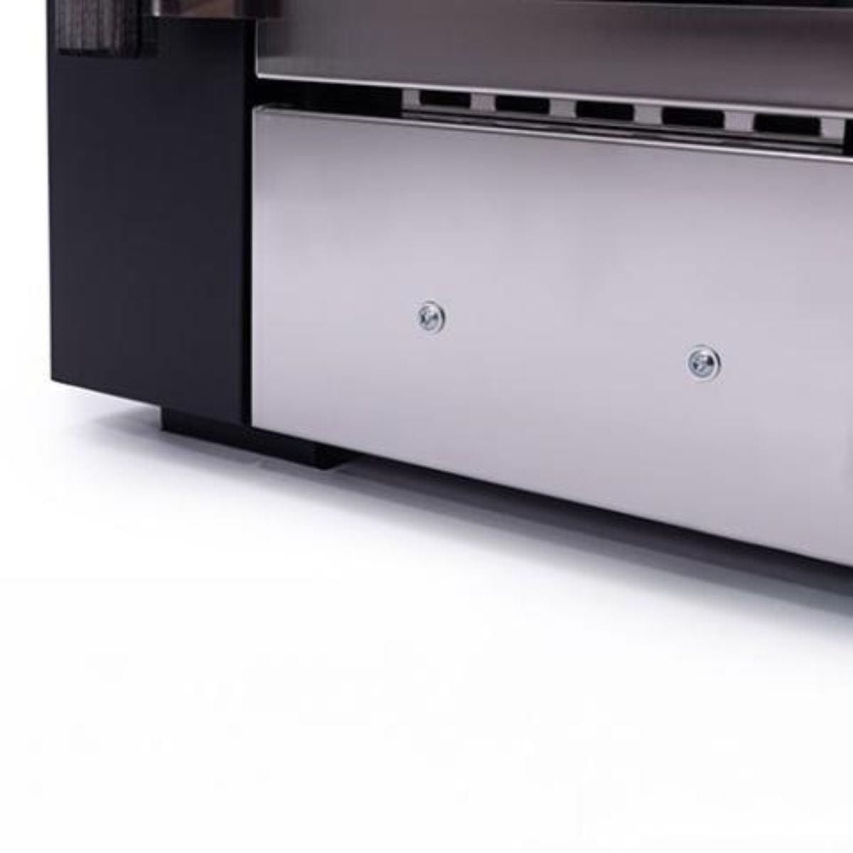 The stylish and durable Narvi Kuru Sauna Stove creates an authentic sauna feeling.
