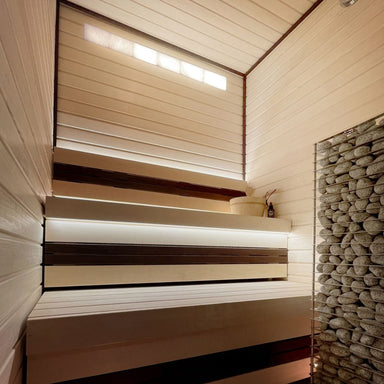 Designed to be operated using the digital sauna control unit that operates your sauna heater