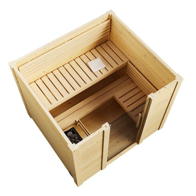 SaunaLife G2 Sauna Kit's top view