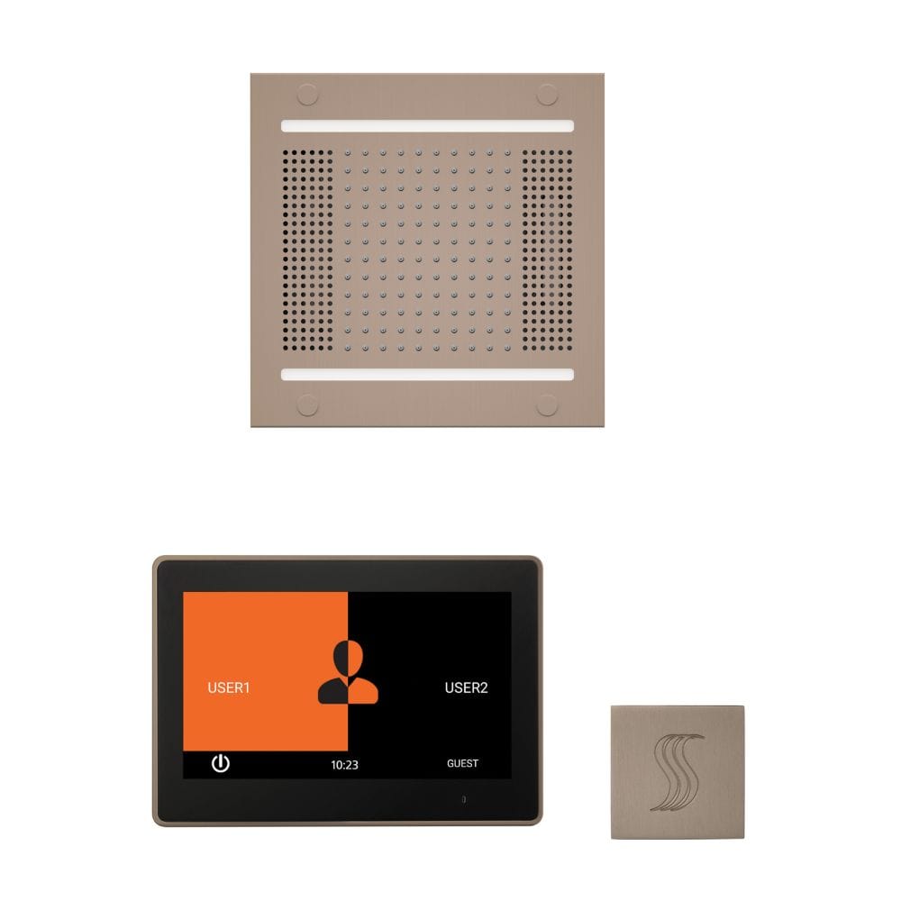 ThermaSol The wellness Hydrovive14 Steam Package with 10" ThermaTouch Square