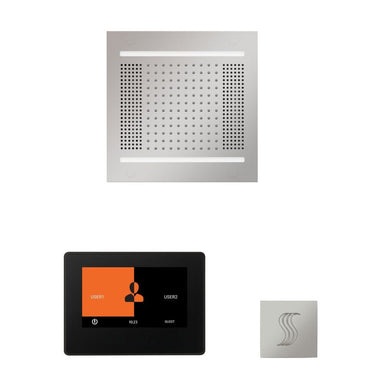 The ThermaSol Hydrovive Wellness Steam ThermaTouch package offers a comprehensive steam experience easily accessible through a 7" Touchscreen.