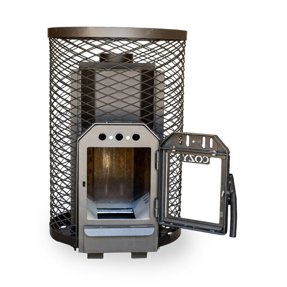 Wood-fired stoves are best for mild and long-lasting heat, designed for pouring water over hot stones to create your perfect amount of steam. 