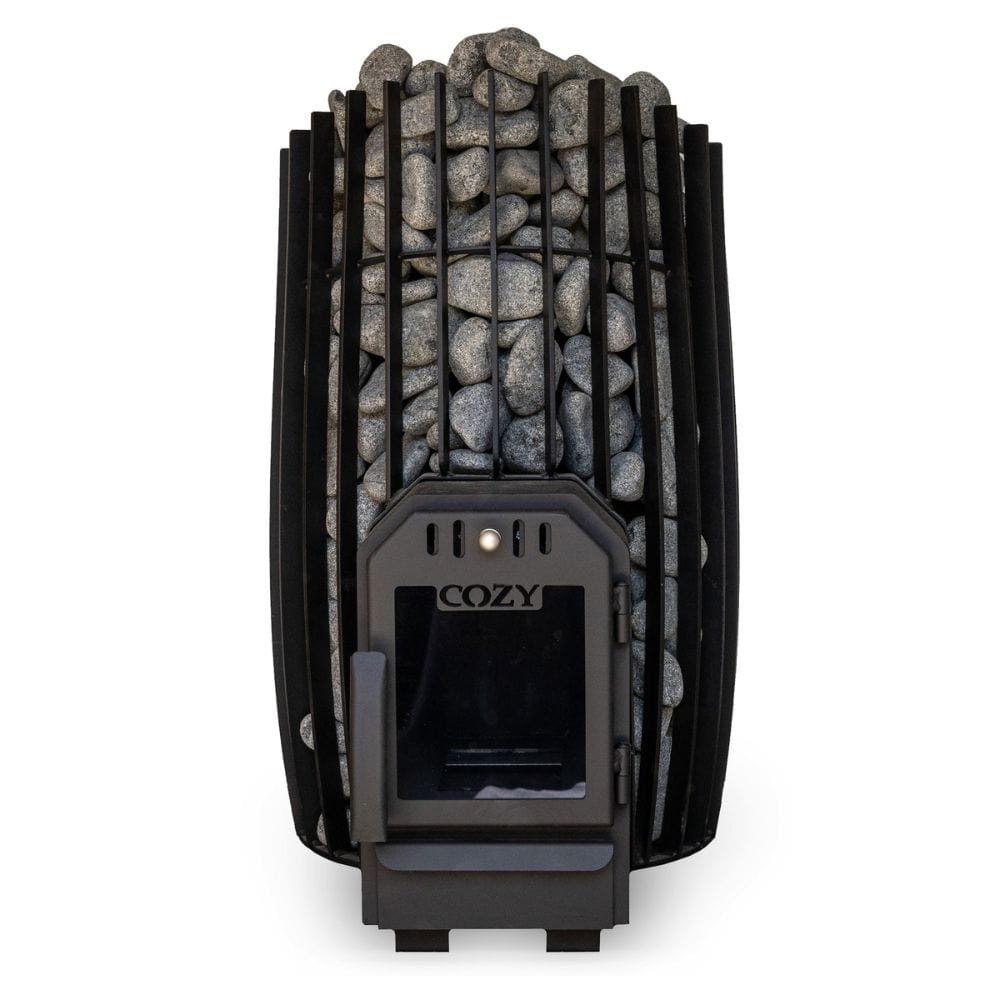 Wood-fired stoves are best for mild and long-lasting heat, designed for pouring water over hot stones to create your perfect amount of steam.