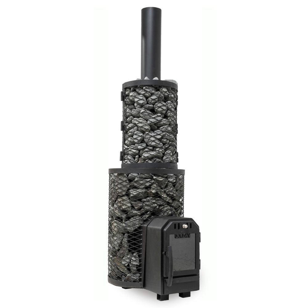 Wood-burning Steel construction