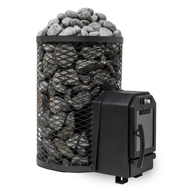 Wood-fired stoves are best for mild and long-lasting heat, designed for pouring water over hot stones to create your perfect amount of steam.