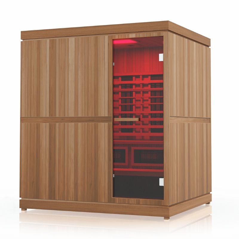 Finnmark 4-Person Trinity XL Infrared Sauna red