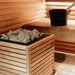 Thermo-Aspen pre-fitted side panels to match your saunas interior