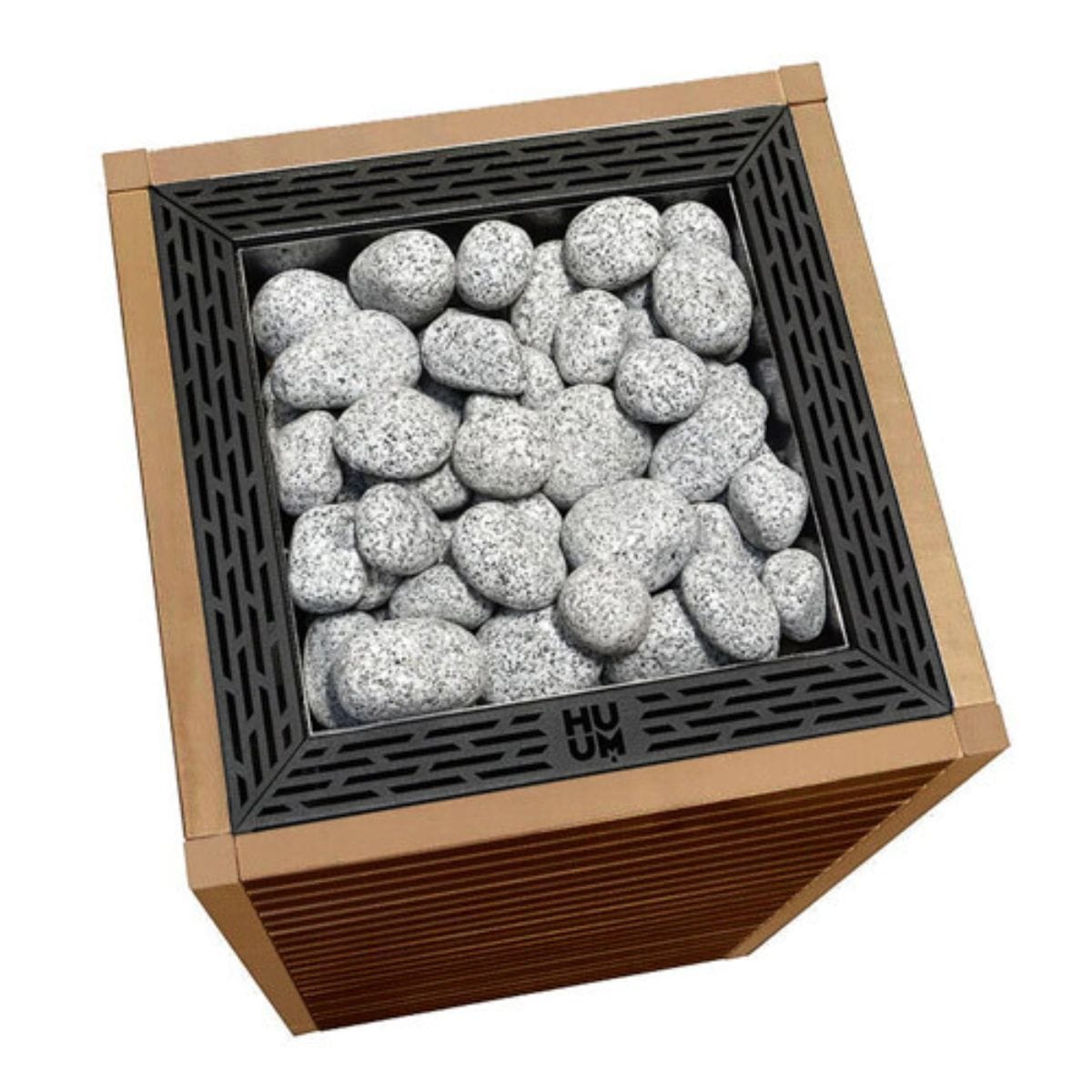 The HUUM CORE Sauna Heater is built to match the aesthetic of your sauna room