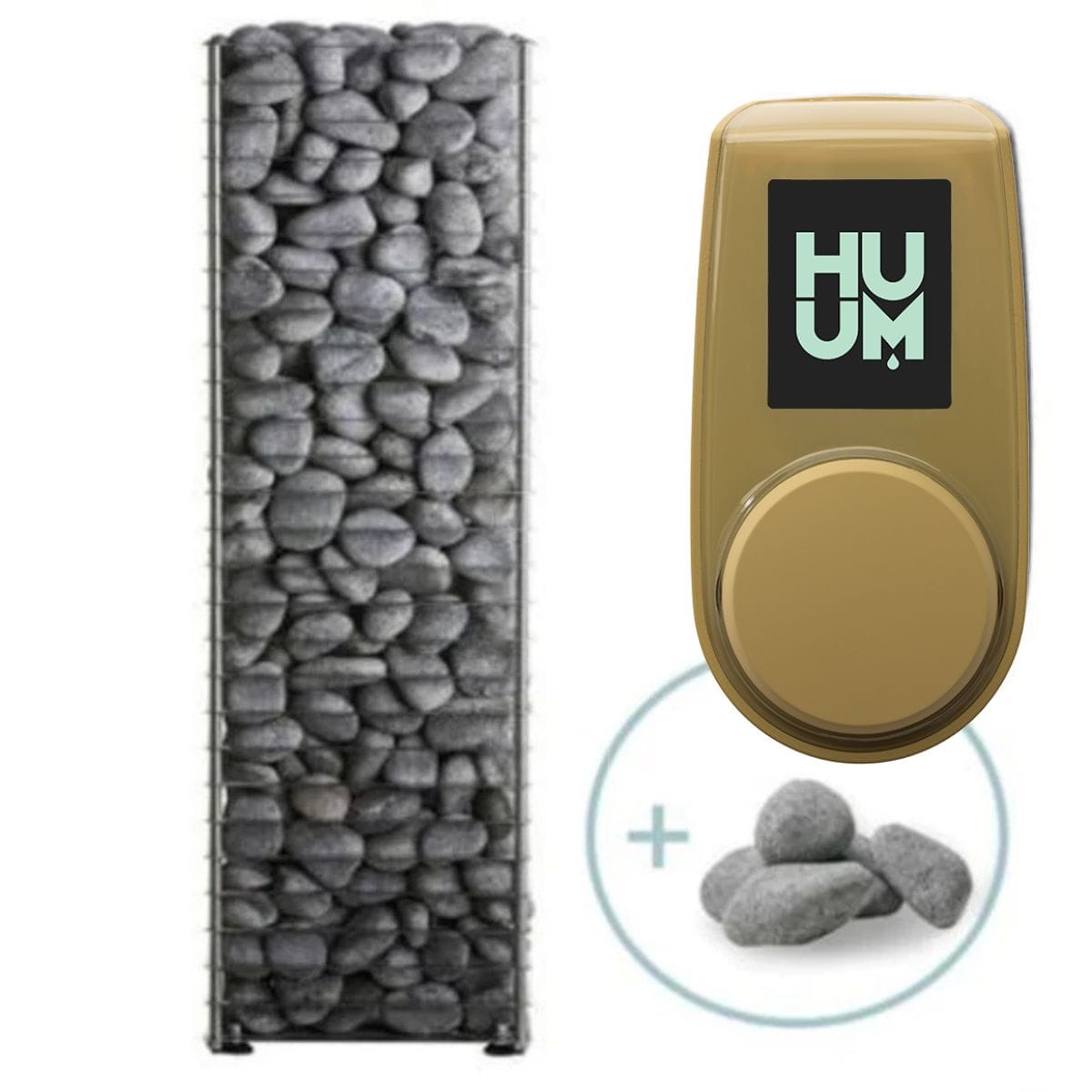 HUUM CLIFF Series 10.5kW Sauna Heater Package