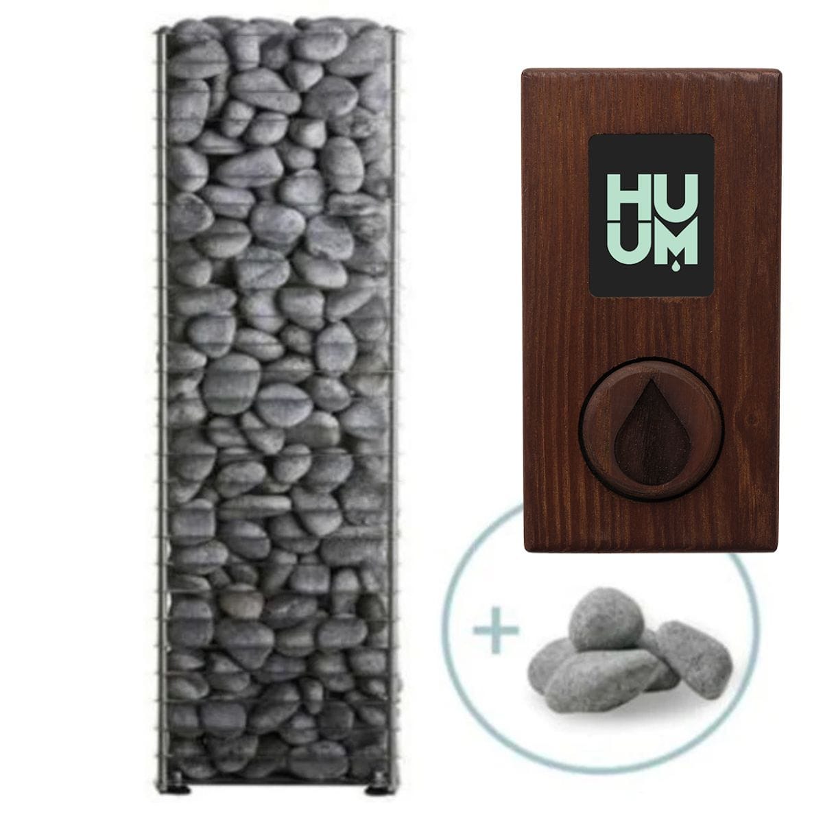 HUUM CLIFF Series 10.5kW Sauna Heater Package