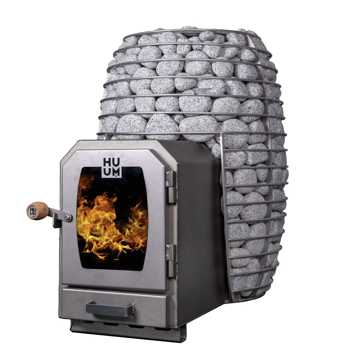 Featuring the HUUM Hive Wood Series 13.0kW Wood-Fired Sauna Stove