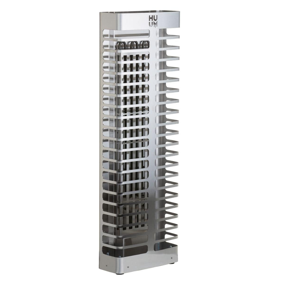 The HUUM Steel Mini Series 3.5kW Sauna Heater is suitable for small spaced saunas.