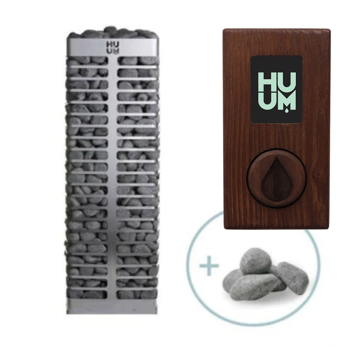 HUUM Steel Series 10.5kW Sauna Heater Package
