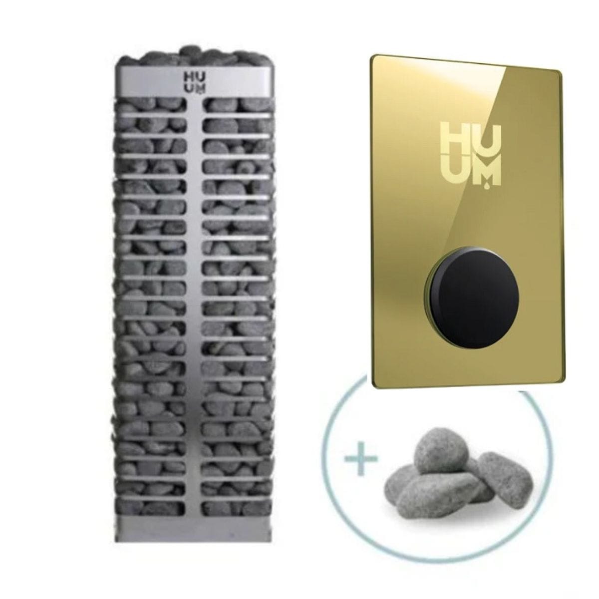 HUUM Steel Series 9.0kW Sauna Heater Package