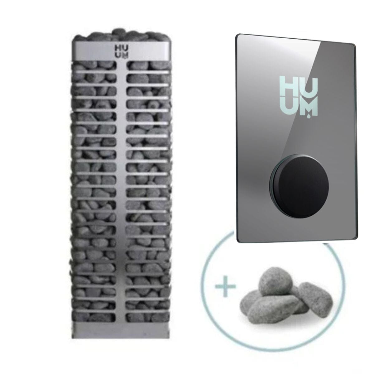 HUUM Steel Series 9.0kW Sauna Heater Package