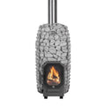 Featuring the HUUM Hive Flow Mini 8.5kW Wood-Burning Sauna Stove.
