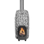 Featuring the HUUM Hive Flow Mini 8.5kW Wood-Burning Sauna Stove.