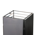 Thanks to the placement of the HUUM Reflect C reflector panel for CLIFF series sauna heaters on the heater