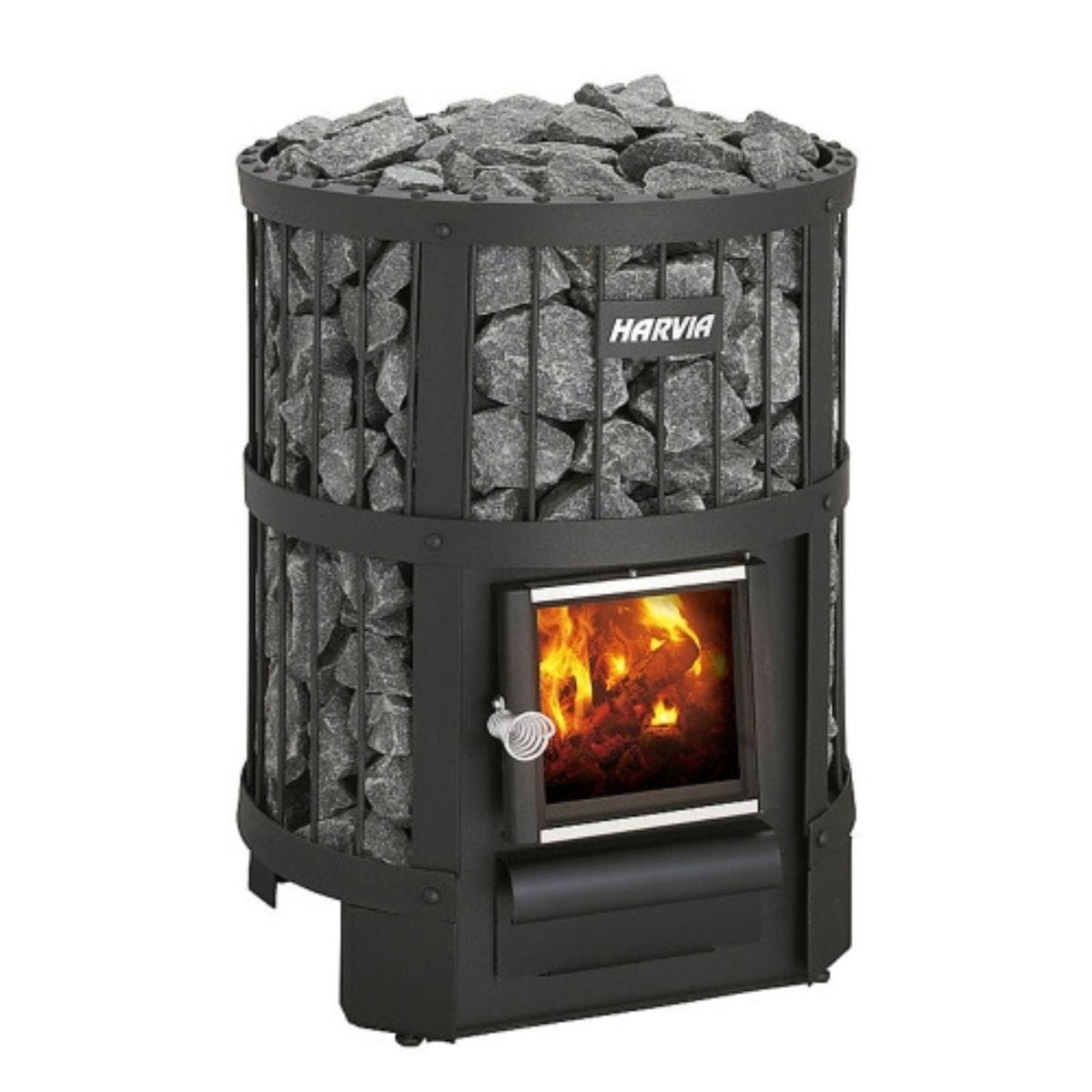 This black stove package&nbsp;offers a comfortably moist sauna bath for sauna rooms