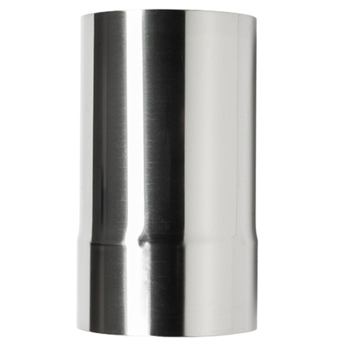 The Harvia Reducing Pipe is designed to connect a smaller pipe to a larger pipe in a sauna chimney system