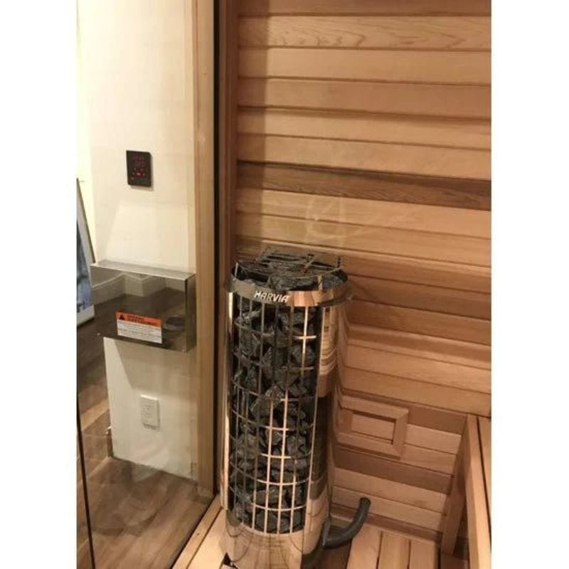 Harvia Cilindro Half Series 6kW Stainless Steel Sauna Heater Cilindro PC60E