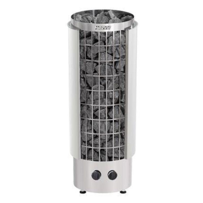 Cilindro Half Series 9kW Sauna Heater w/ Built-In Time and Temperature Controls Cilindro PC90 by Harvia