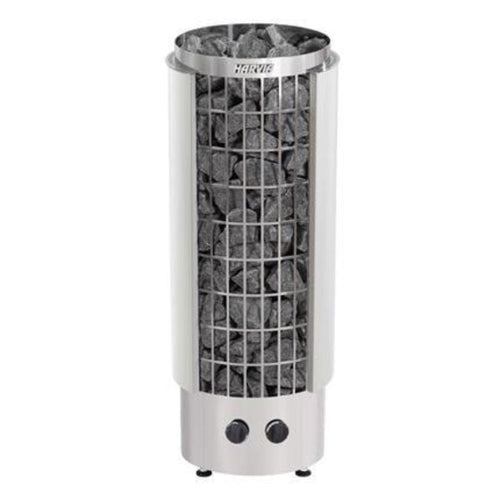 Cilindro Half Series 9kW Sauna Heater w/ Built-In Time and Temperature Controls Cilindro PC90 by Harvia