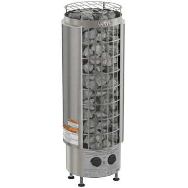 Cilindro Half Series 9kW Sauna Heater w/ Built-In Controls