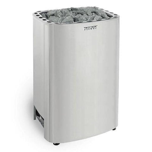 The 10kW Harvia K10G Club is a heavy duty sauna heater with enough steam for a large group of bathers