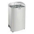 Deluxe stainless steel interior and exterior sauna heater