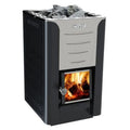 Classically stylish in its design, the Harvia 26 Pro wood sauna stove catches the eye and is suitable for saunas up to 918 cubic ft (CF).